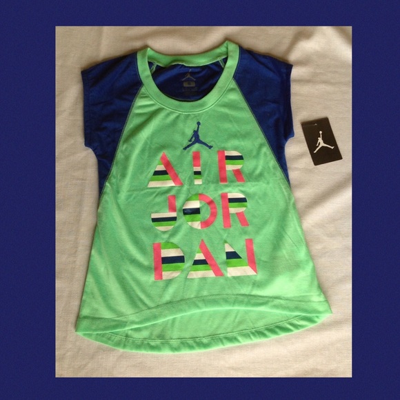 Jordan Other - Nike girls raglan tee t shirt Air Jordan Jumpman